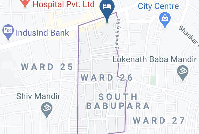 Siliguri - Anandaloke Lodge Maps