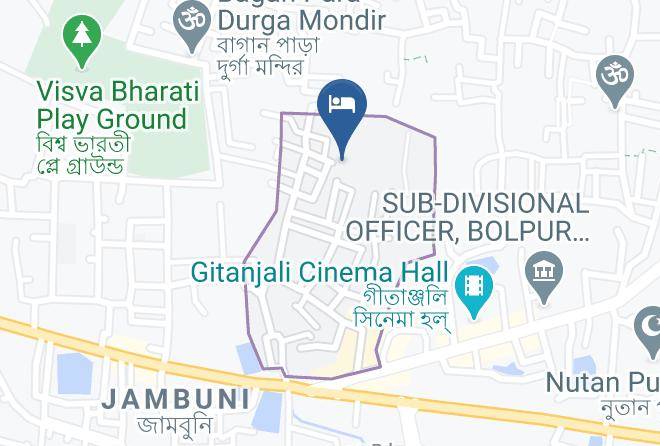 Bolpur Sriniketan - Anandaniketan Home Stay Maps
