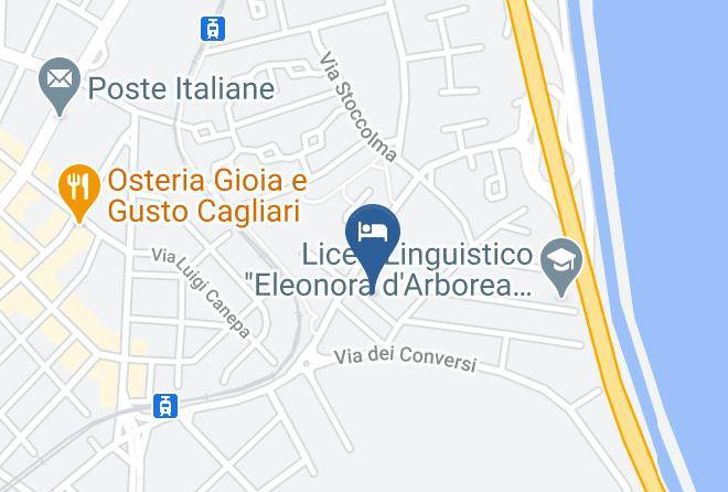 Cagliari - Anania Affittacamere Maps