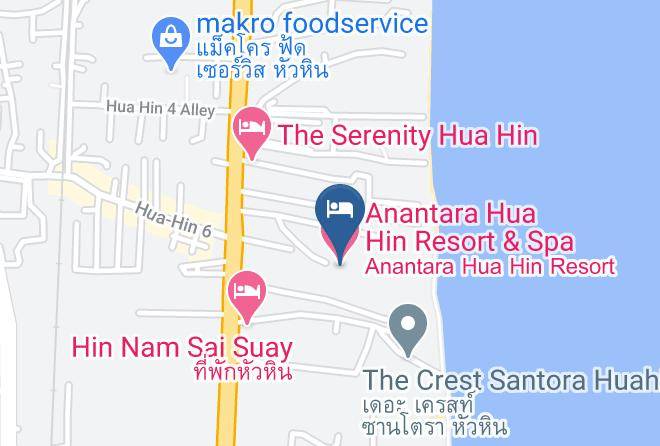 Amphoe Hua Hin - Anantara Hua Hin Resort & Spa Maps