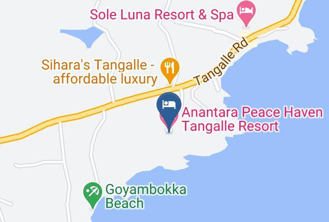 Anantara Peace Haven Tangalle Resort Map