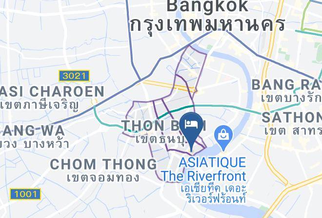 Anantara Riverside Bangkok Resort Map