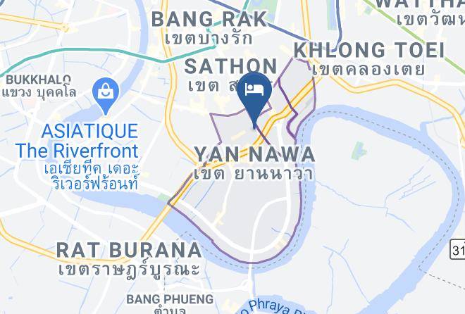 Yan Nawa District - Anantara Vacation Club At Anantara Sathorn Bangkok Maps