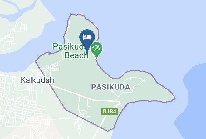 Trincomalee - Anantaya Hotel Pasikudha Maps