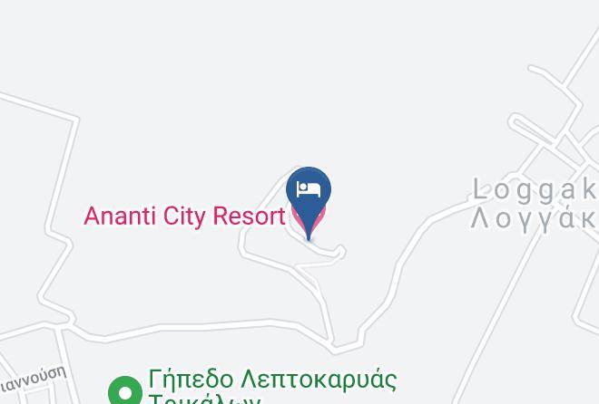 Trikala - Ananti City Resort Maps