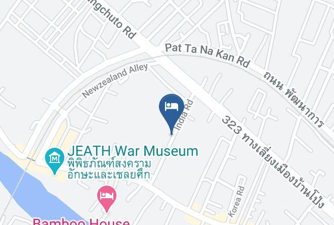 Amphoe Mueang Kanchanaburi - Ananzitra Hotel Maps