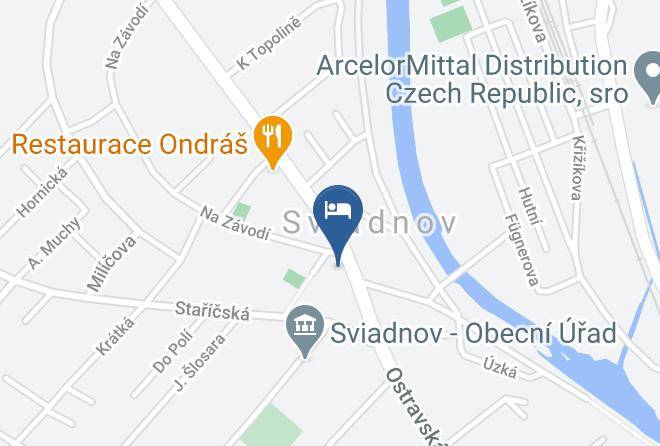 Frydek Mistek - Anaret Pension & Petit Cafe Maps