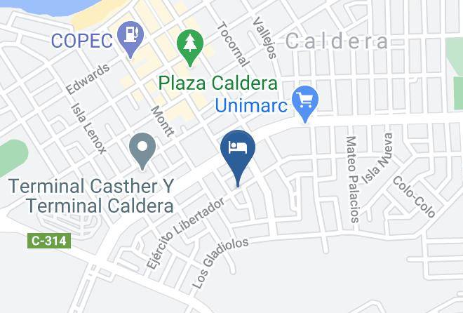 Anariki Turismo Caldera Map