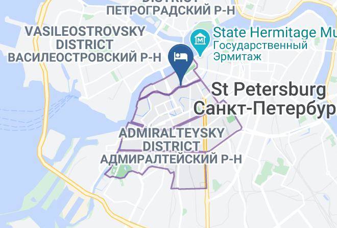 Saint Petersburg - Anastasia Hotel Maps