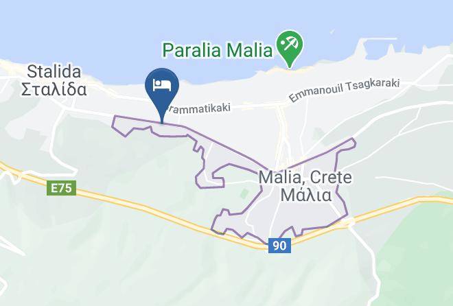 Iraklion - Anastasia Hotel Maps