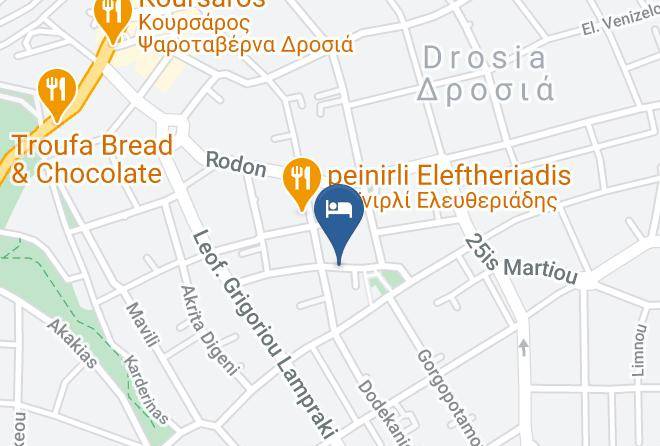 East Attica - Anastazia Luxury Suites & Spa Maps