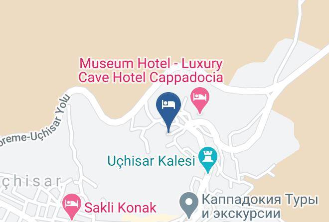 Nevsehir - Anatelein Butik Otel Maps