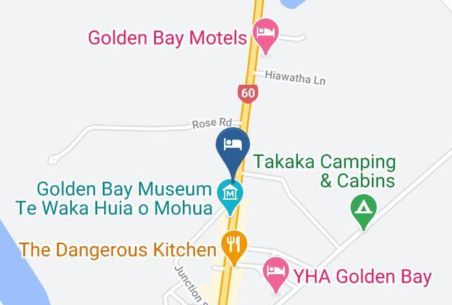 Takaka - Anatoki Lodge Motel Maps