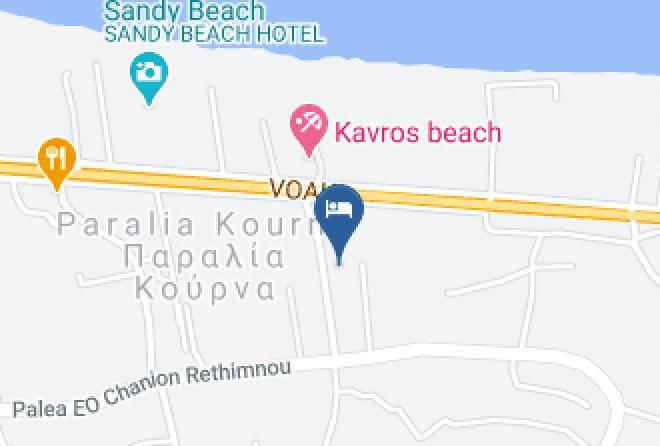 Khania - Anatoli Beach Maps