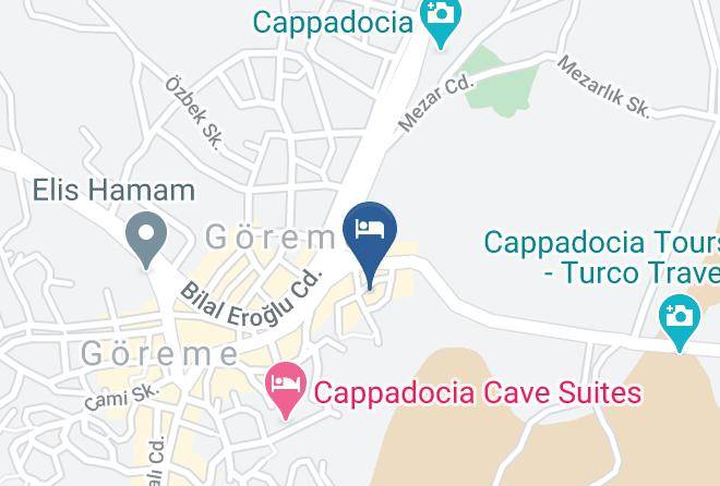 Goreme - Anatolia Cave Hotel & Pension Maps