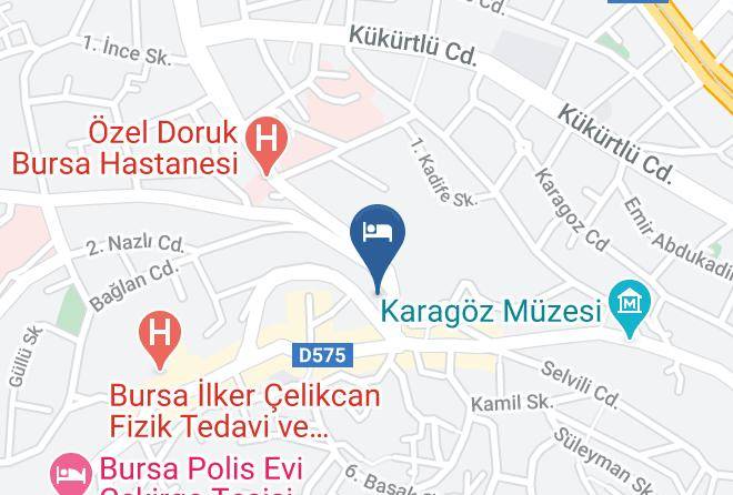 Osmangazi - Hotel Anatolia Maps