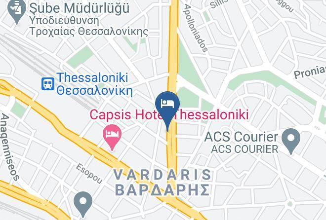 Salonica - Anatolia Hotel Maps