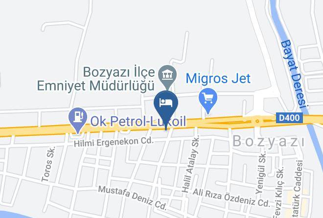 Bozyazi - Anatolia Suit Otel Maps