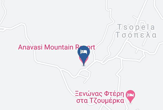 Anavasi Mountain Resort Map