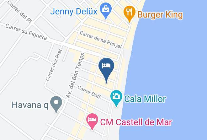 Baleares - Anba Romani Hotel Maps