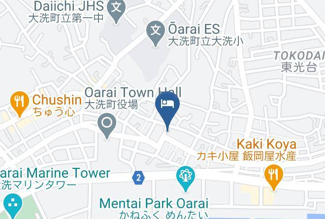 Oarai Townhigashiibaraki District - Anbaiya Soba & Inn Maps