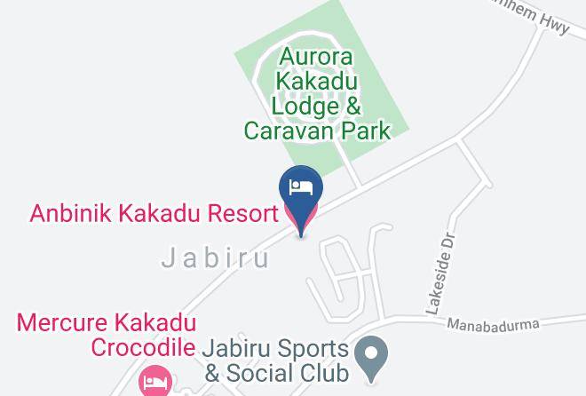 West Arnhem - Anbinik Kakadu Resort Maps