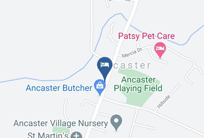 Lincs - Ancaster B&b Maps