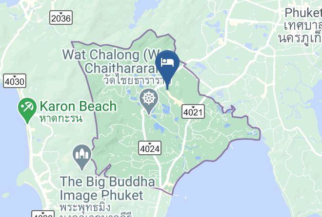 Anchanlina Hotel Chalong Phuket Map