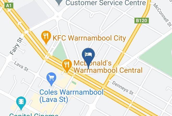 Anchor Belle Motel Map