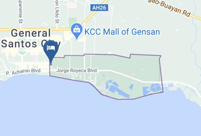 Southabato - Anchor Hotel Gensan Maps