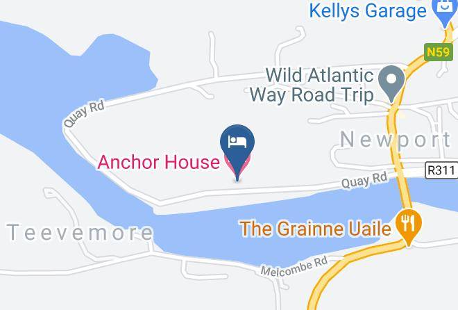 Anchor House Map