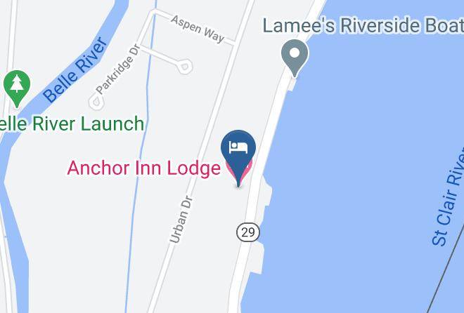 St Clair County - Anchor Inn Lodge Maps