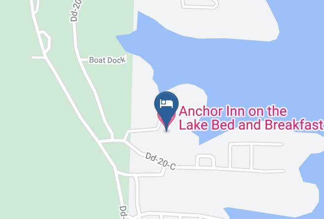 Stone - Anchor Inn On The Lake Bed And Breakfast Maps