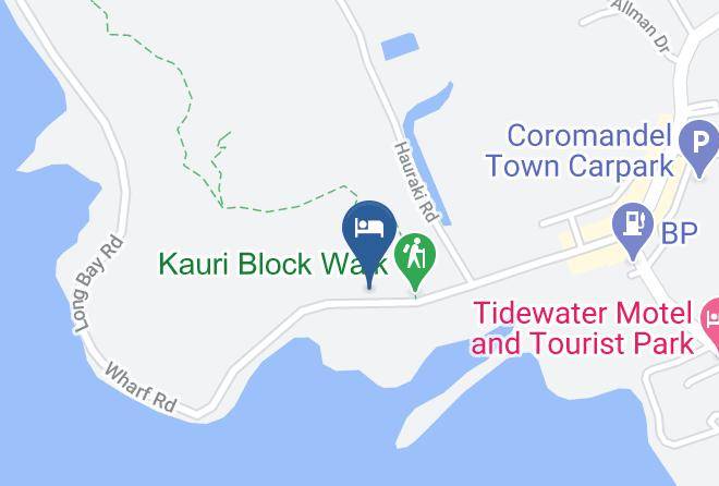 Thames Coromandel - Anchor Lodge Maps