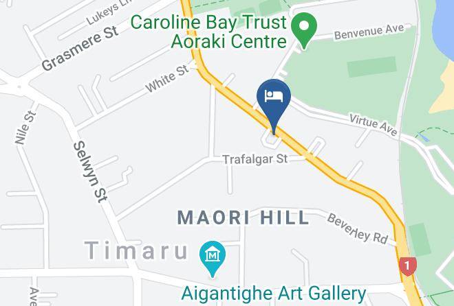 Timaru - Anchor Motel Maps