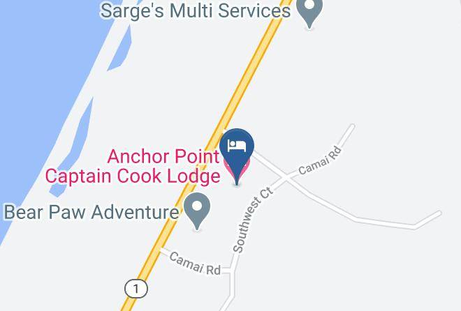 Kenai Peninsula Borough - Anchor Point Captain Cook Lodge Maps