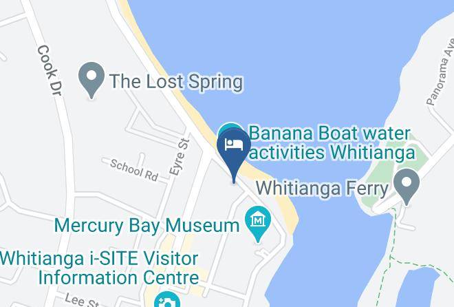 Thames Coromandel - Anchorage Motel Maps