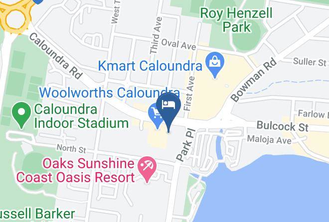 Sunshine Coast - Anchorage Motor Inn Pet Friendly Maps