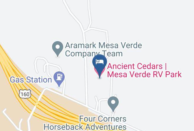 Montezuma - Ancient Cedars Mesa Verde Rv Park Maps