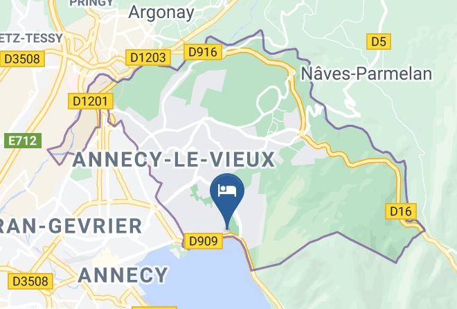 Haute Savoie - Hotel Les Muses Maps