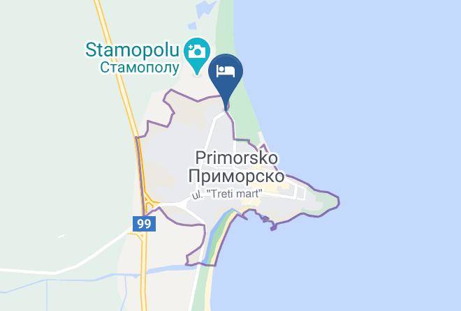 Primorsko - Ancora Beach Maps