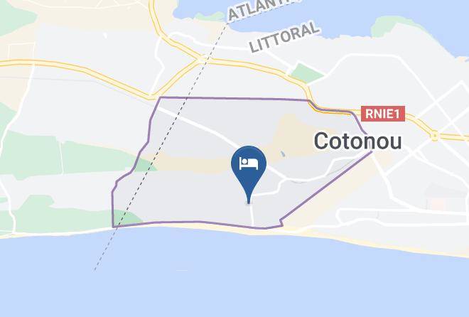 Cotonou - Ancrage De L'ocean Maps