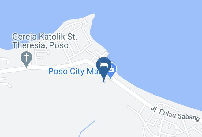 Poso Regency - Ancyra Hotel By Continent Poso Maps
