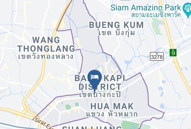 Bang Kapi District - Anda Hotel Maps