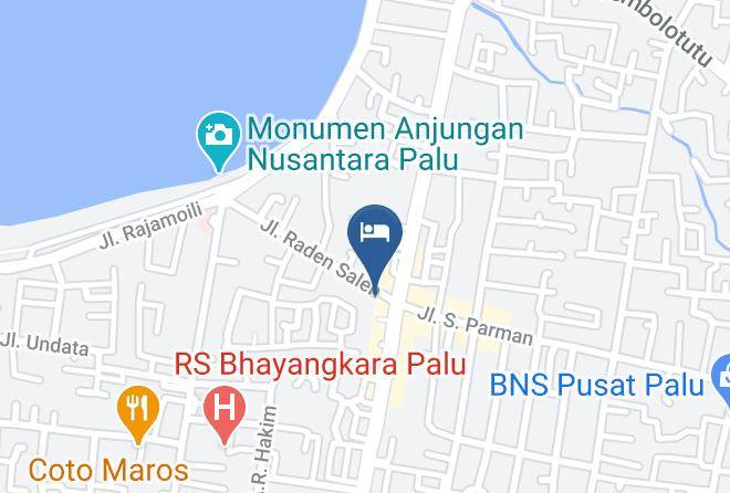 Kota Palu - Andalas Hotel Maps