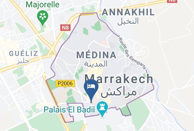 Marrakesh - Andalousia Hotel Maps
