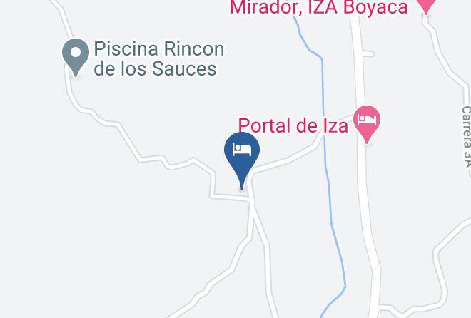 Iza - Andalucia Posada Rural Maps