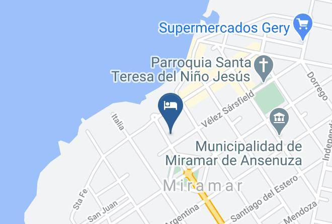 San Justo Department - Andaluhe Posada Maps