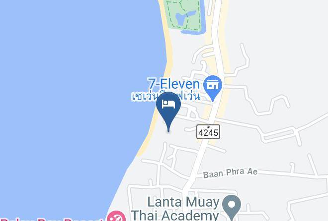 Amphoe Ko Lanta - Andaman Sunflower Bungalows Maps