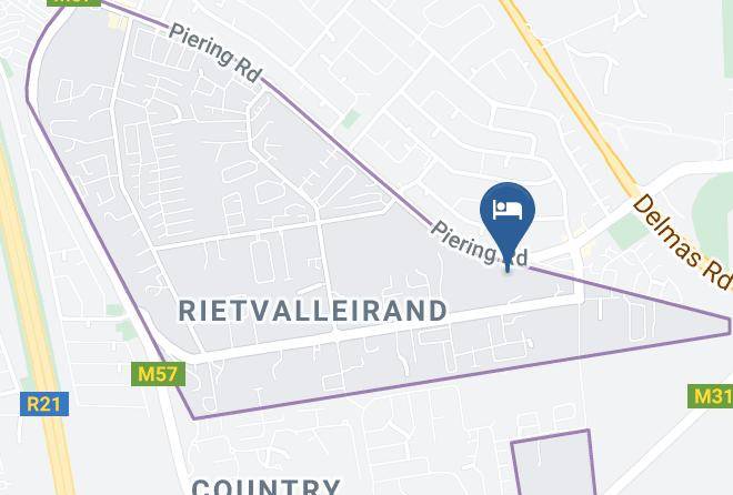 City Of Tshwane - Andante Lodge Maps